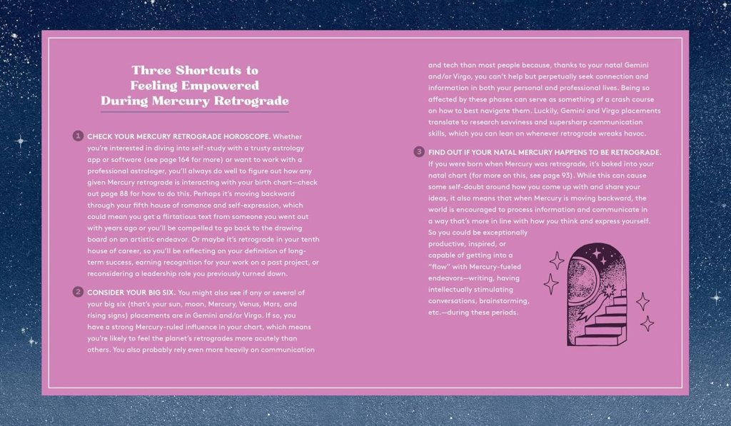 Image of the inside of Mercury Magic by Maressa Brown