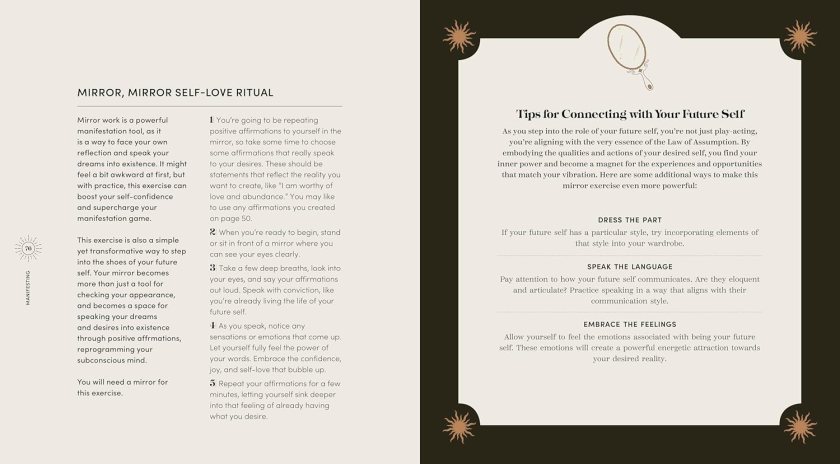 Manifesting: A beginners Guide By Nicole Weiss Contents Page